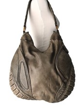 DIESEL Bolsa Hobo de Couro Vintage Motociclista Moto Acolchoada Futurista Rave Alien City Y2K comprar usado  Enviando para Brazil