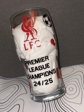 Football pint glasses for sale  LEICESTER