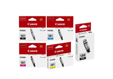 Cartuchos de tinta genuínos Canon PGI-580 CLI-581 - ENTREGA GRATUITA NO REINO UNIDO! IVA incluído, usado comprar usado  Enviando para Brazil