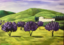 Dipinto olio tela usato  Cavriglia