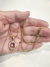 Vintage pink crystal for sale  Port Saint Lucie