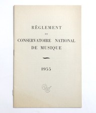 Conservatoire national musique d'occasion  Paris-