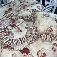 Usado, Edredom e fronhas reversíveis Waverly Garden Room Norfolk Rose Queen comprar usado Usado, Edredom e fronhas reversíveis Waverly Garden Room Norfolk Rose Queen comprar usado  Enviando para Brazil