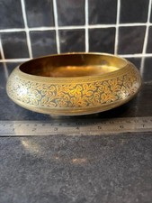 Vintage brass engraved for sale  WITHAM
