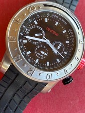 Usado, Relógio de quartzo cronógrafo Red Line com pulseira de silicone banda de rodagem de pneu comprar usado  Enviando para Brazil