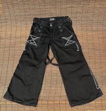 Calça Tripp NYC Baggy Preta Correntes Zíper Alças Rave Goth Indy Tamanho 15 M/G comprar usado  Enviando para Brazil