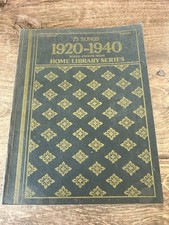 Songs 1920 1940 for sale  Clearwater