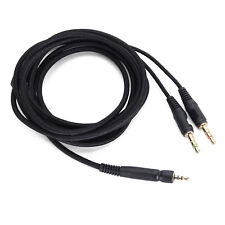 Cabo de áudio PRETO para fone de ouvido para jogos Sennheiser Drop + EPOS PC38X PC37X, usado comprar usado  Enviando para Brazil