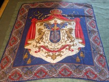 Foulard soie multicolore d'occasion  Choisy-le-Roi