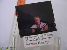 Film positif Photo Diapositive Slide MARION BIERRY 1991 Theatre de Poche LE FIAN comprar usado  Enviando para Brazil