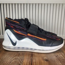 Tênis de basquete Nike Air Force Max AR0974-100 masculino 11.5 preto branco multi malha comprar usado  Enviando para Brazil