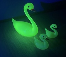 Vintage uranium glass for sale  DURHAM