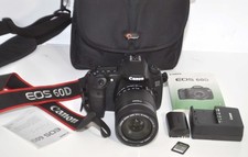 Câmera SLR Digital Canon EOS 60D 18.0 MP 18-135 f.3.5-5.6 Lente 32GB Manuais Estado Perfeito comprar usado  Enviando para Brazil