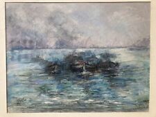 Pastel papier bateau d'occasion  Livarot