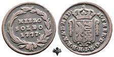 mezzo soldo 1777 usato  Cremona