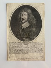 Antique engraving gaston for sale  LONDON