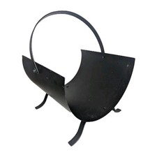 Firewood rack black for sale  STOKE-ON-TRENT