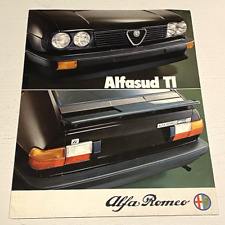 Brochure alfa romeo d'occasion  Quarré-les-Tombes