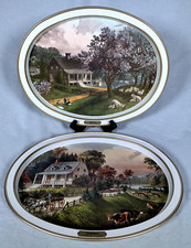 Pair currier ives for sale  Paradise