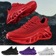 Tênis feminino masculino respirável casual sola acolchoada academia malha com cadarço US11 comprar usado  Enviando para Brazil