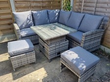 Compact rattan corner for sale  BERKHAMSTED