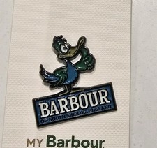 Barbour pin badge for sale  BASILDON