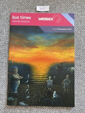 Bus timetable weymouth for sale  GOSPORT