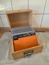 Karteikasten holz metall gebraucht kaufen  Frankenthal