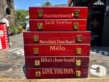 Wooden chess set for sale  LONDON