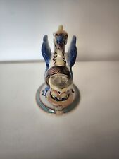 Portacandele ceramica maiolica usato  Deruta