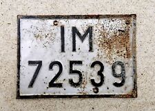 Kfz kennzeichen nummernschild gebraucht kaufen  Petersberg, Wettin-Löbejün