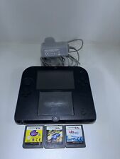 Nintendo 2DS Blue And Black Bundle. Tested-Working segunda mano  Embacar hacia Argentina