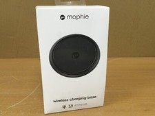 Base de carregamento sem fio Mophie Qi preta smartphone carregador rápido pad comprar usado  Enviando para Brazil