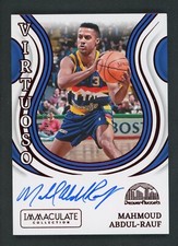 2023-24 MAHMOUD ABDUL RAUF 04/25 AUTOGRAFADO PANINI COLEÇÃO IMACULADA VIRTUOSO comprar usado  Enviando para Brazil