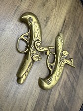 Pair vintage brass for sale  BOLTON