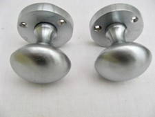 Silver door knobs for sale  SOUTH CROYDON