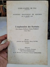Exploration pyrenees parrot d'occasion  Réalmont