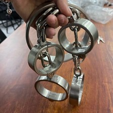 Bondage edelstahl handschellen gebraucht kaufen  Euskirchen
