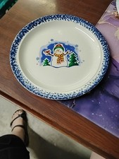 Stoneware snowman dinner for sale  Eufaula