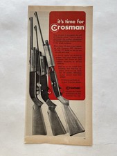 Anúncio vintage 1971 impresso Ad Crosman CO2 modelo 500, 760 e 622 comprar usado  Enviando para Brazil