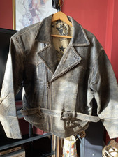 Vintage mens leather for sale  LEICESTER