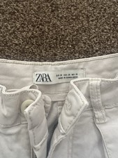White cargo pants for sale  NOTTINGHAM