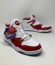 Tênis de basquete masculino Reebok The Pump couro branco/vermelho tamanho EUA 11 novo comprar usado  Enviando para Brazil