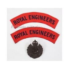Royal engineers insignes d'occasion  Ambleteuse