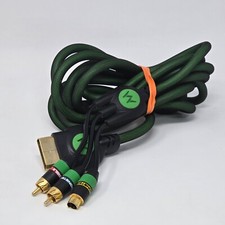 Cabo S-Video Original Xbox Monster Brand Ponta Dourada Cabo AV TESTADO comprar usado  Enviando para Brazil