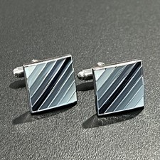 Diagonal gray stripes for sale  Flushing