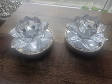 Partylite crystal lotus for sale  CHORLEY