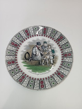 Assiette ancienne décorative d'occasion  Lilles-Lomme