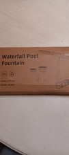 Fonte de piscina spray cachoeira piscina dupla acima/inferior caixa aberta nova comprar usado  Enviando para Brazil