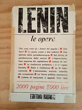 Lenin opere 1971 usato  Ceraso